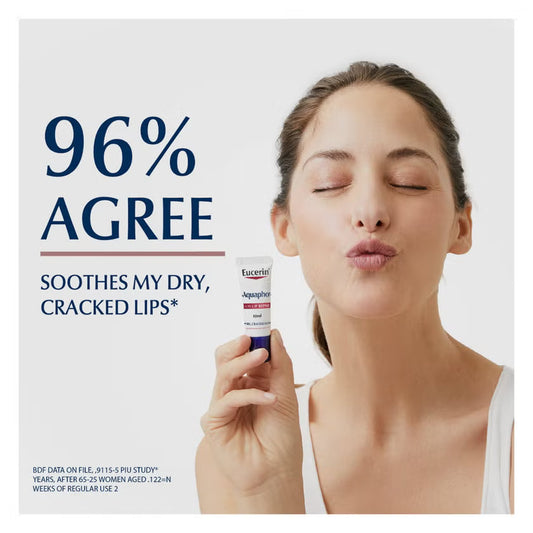Eucerin Aquaphor SOS Lip Care Balm For Dry & Cracked Lips 10ml