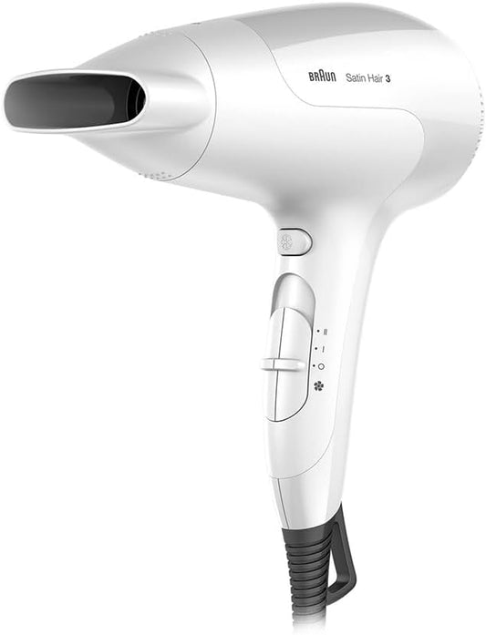 Braun Satin Hair 3 HD380 PowerPerfection Hair Dryer | Ionic Function, 2000W