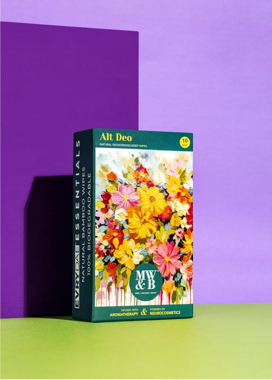 Alt Deo Natural Deo Body Flora Wipes 'Pack of 10’ By MW&B | EVRYDAE Essentials